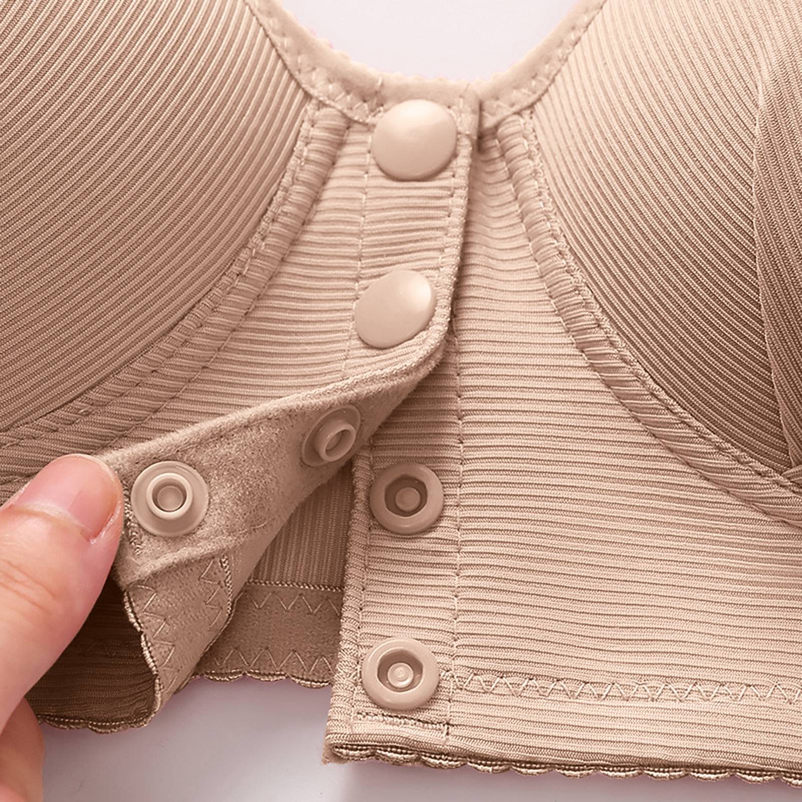 thumbnail image 5 of Sujetador informal ajustable y transpirable para mujer - Sin aros, costuras de encaje, copa BC, tallas S-XXXL, 5 of 5